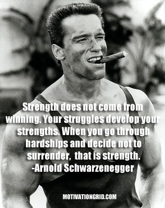 Arnold_Schwarzenneger_quote, Inspirational Celebrity Quotes