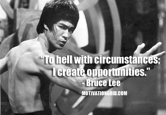 Bruce Lee, Inspirational Celebrity Quotes
