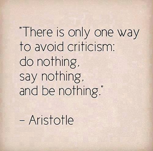 criticism quote images