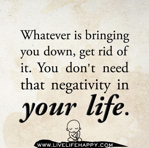 turn negativity into positivity