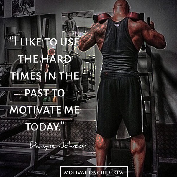 Hard times Dwayne Johnson motivational image wallpaper quote