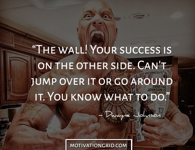 Success in life picture quote by The Rock