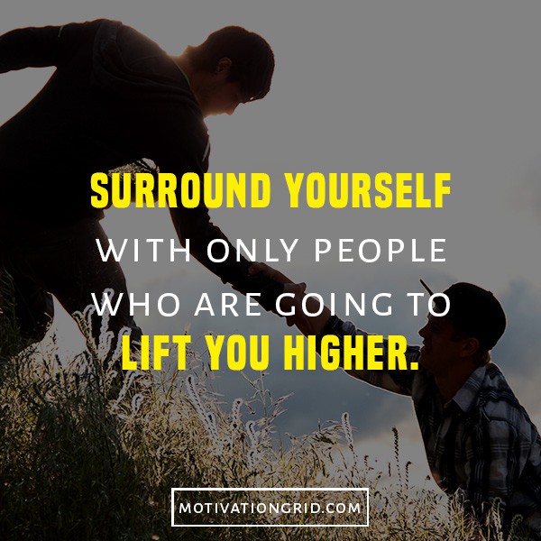 secrets to getting motivated, motivational quote, oprah winfrey, surround yourself with only great people