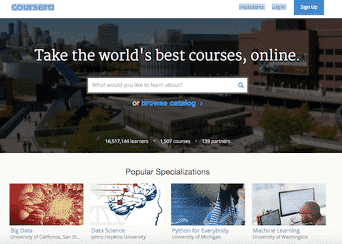 coursera, free online education