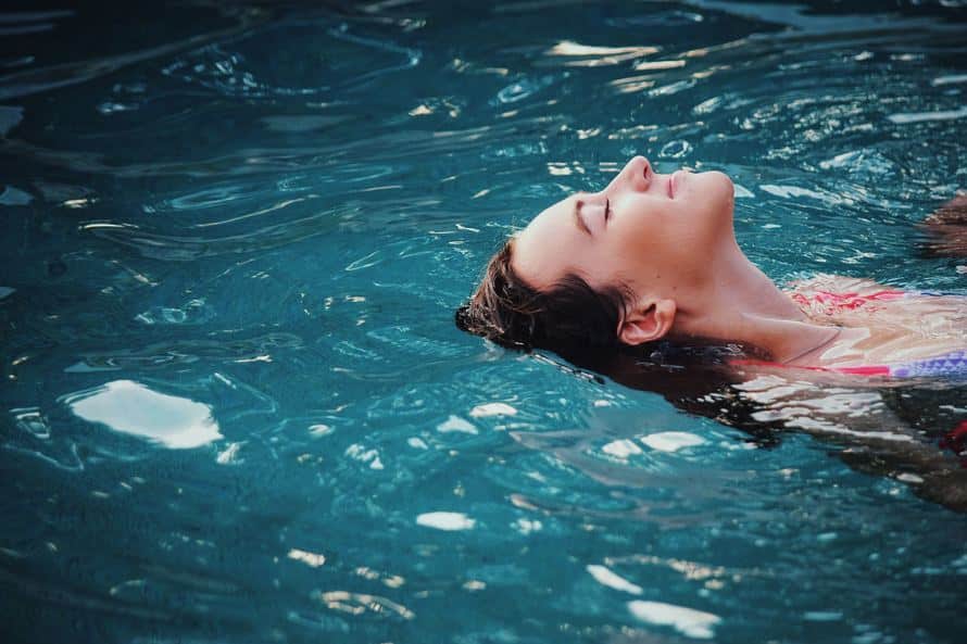 rewarding yourself, woman taking a bath