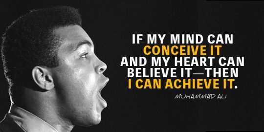 17 Epic Muhammad Ali Quotes - Mindset Of A Champion - Coinstatics