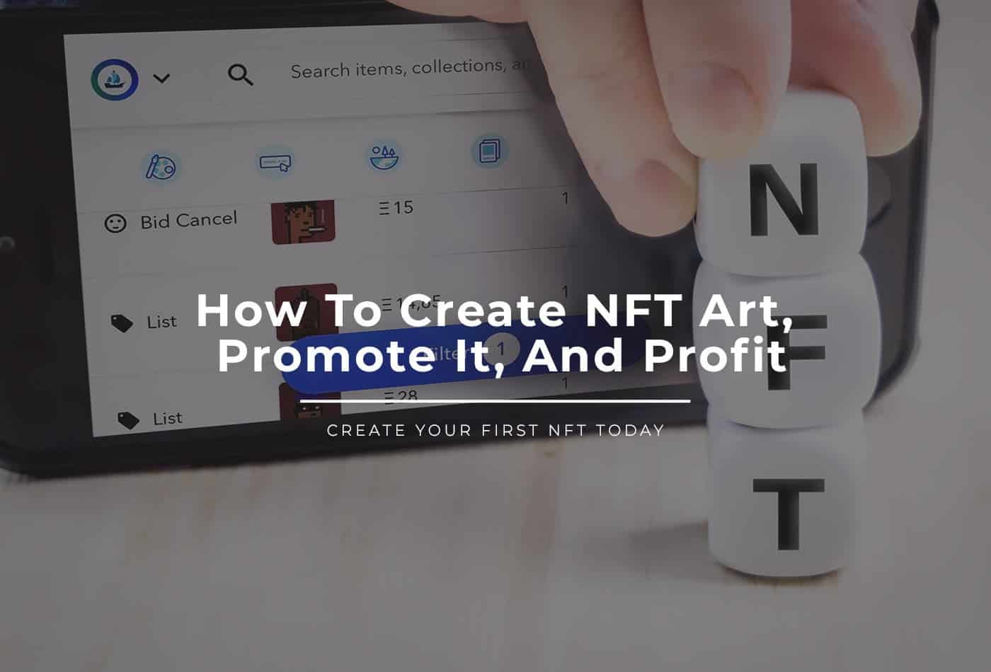 how to create nft art explained