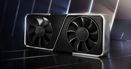 Nvidia GeForce RTX 3060Ti graphics card, image