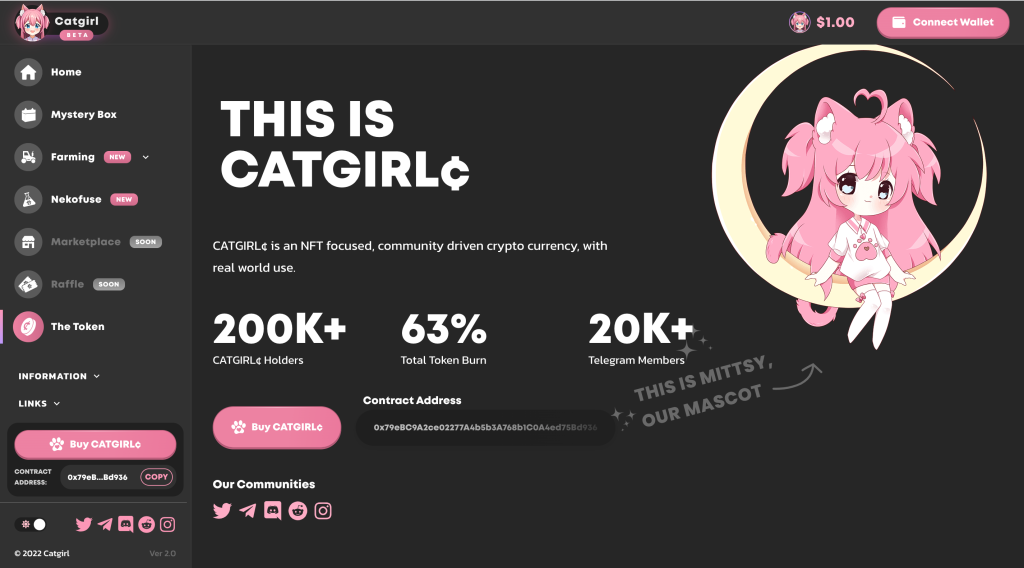 cat girl crypto how to buy