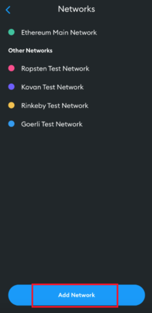 step 3, add network, add cronos to metamask