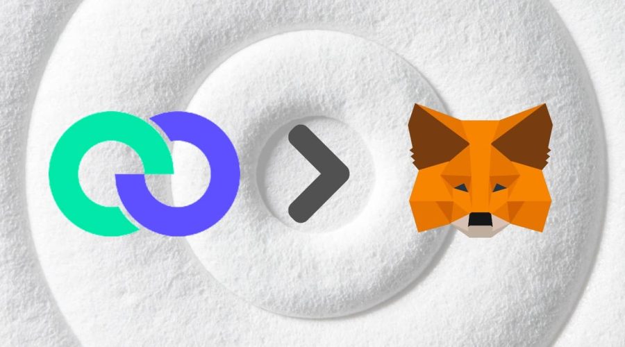 add coinex to metamask thumbnail with an arrow